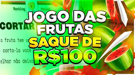 jogo de cortar frutas que ganha dinheiro